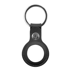 Брелок (шкіряний) для AirTag Leather Ring High Copy Black (ARM59111)