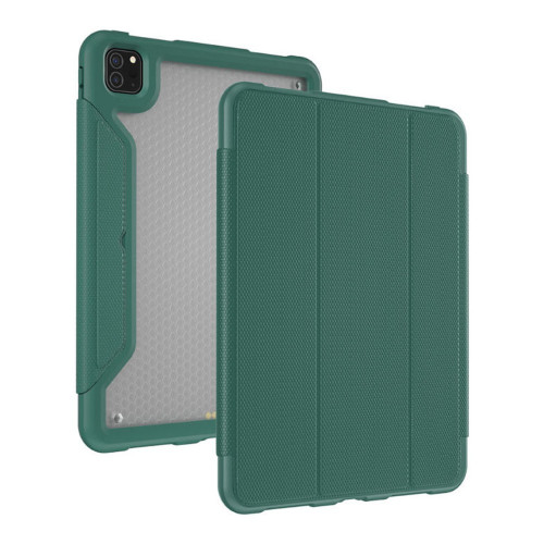 Чехол-книжка (полиуретановый) Apple iPad Pro 11" 2020/2018/Air 10.9" 2020 Blueo Drop Resistance Case Dark Green