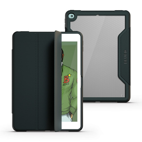 Чехол-книжка (полиуретановый) Apple iPad 10.2" 2019/2020/Pro 10.5" Blueo Drop Resistance Case Black