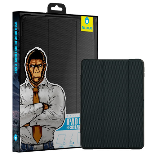 Чехол-книжка (полиуретановый) Apple iPad 10.2" 2019/2020/Pro 10.5" Blueo Drop Resistance Case Black