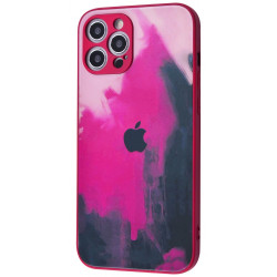 Чохол-накладка (силіконовий) Apple iPhone 12 Pro Bright Colors Case Burgundy