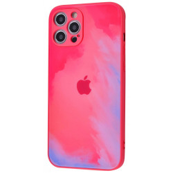 Чохол-накладка (силіконовий) Apple iPhone 12 Pro Bright Colors Case Crimson