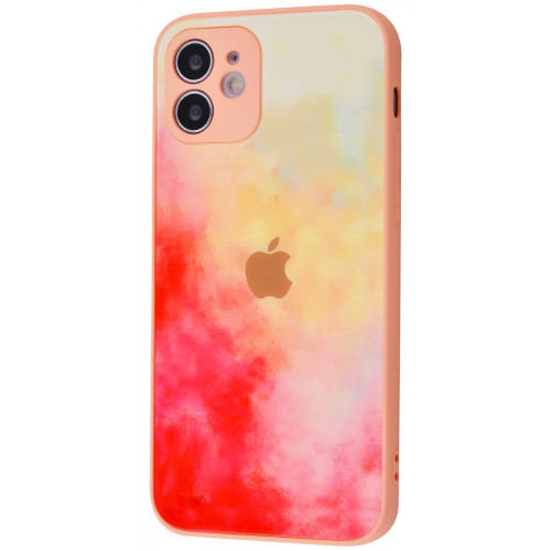 Чехол-накладка (силиконовый) Apple iPhone 12 Bright Colors Case Yellow
