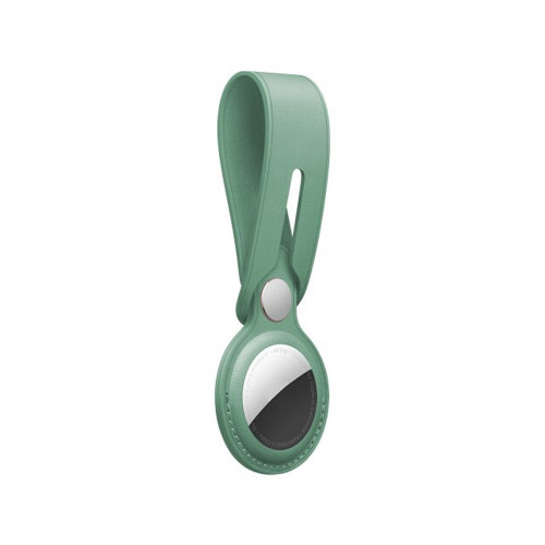 Брелок (кожанный) для AirTag Leather Loop High Copy Forest Green