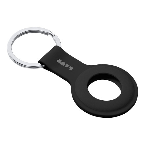 Брелок (силіконовий) для AirTag LAUT HUEX TAG Black (L_AT_HT_BK)