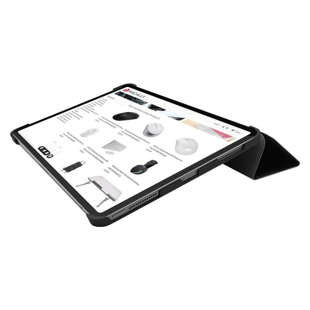 Чехол-книжка (полиуретановый) Apple iPad 11" 2020/2018 Macally Protective Case and Stand Black (BSTANDPRO5S-B)