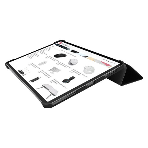 Чехол-книжка (полиуретановый) Apple iPad 11" 2020/2018 Macally Protective Case and Stand Black (BSTANDPRO5S-B)