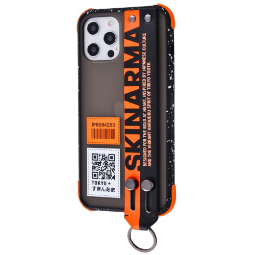 Чехол-накладка (силиконовый) Apple iPhone 12 Pro Max SkinArma Case Dotto Series Orange