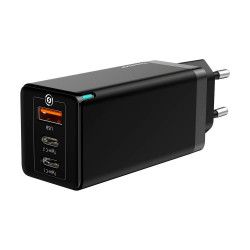 Baseus GaN Mini Quick Charge Travel Charger 65W Black (CCGAN-B01)