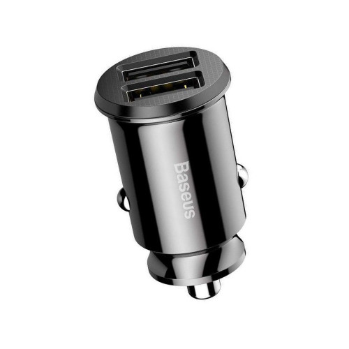 Baseus Grain 3.1A 2USB Black (CCALL-ML01)