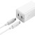 Baseus GaN2 Quick Charger 45W 2 Type-C + Cable Type-C to Type-C 100W 1m White (CCGAN-M02)