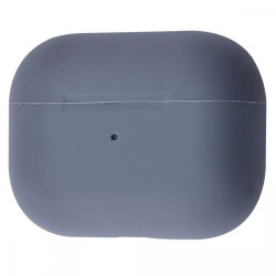 Чохол-накладка (силіконовий) Apple AirPods Pro Silicone Case with Carabine Gray