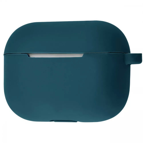 Чехол-накладка (силиконовый) Apple AirPods Pro Silicone Case with Carabine Midnight Blue