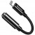 Baseus Lightning to 3.5mm Headphone Jack Adapter Black (CALL3-01)