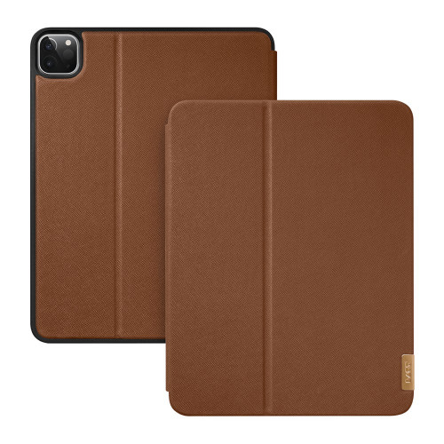 Чехол-книжка (кожанный) Apple iPad Pro 11" 2021/2020/2018/Air 10.9" Laut PRESTIGE Folio Brown (L_IPP21S_PR_BR)