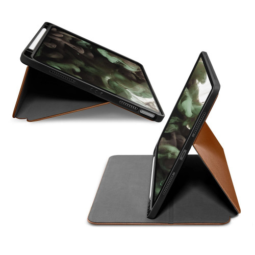 Чехол-книжка (кожанный) Apple iPad Pro 11" 2021/2020/2018/Air 10.9" Laut PRESTIGE Folio Brown (L_IPP21S_PR_BR)