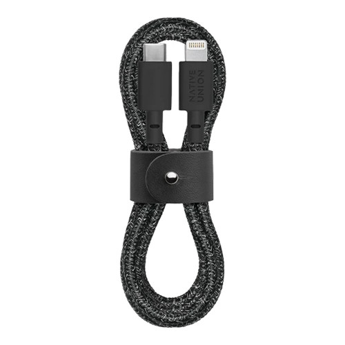 Native Union Belt Cable USB-C to Lightning 1.2m Cosmos Black (BELT-KV-CL-CS-BK-2)