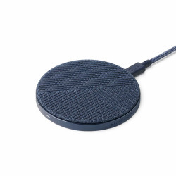 Native Union Drop Wireless Charger Fabric Indigo (DROP-IND-FB-V2)