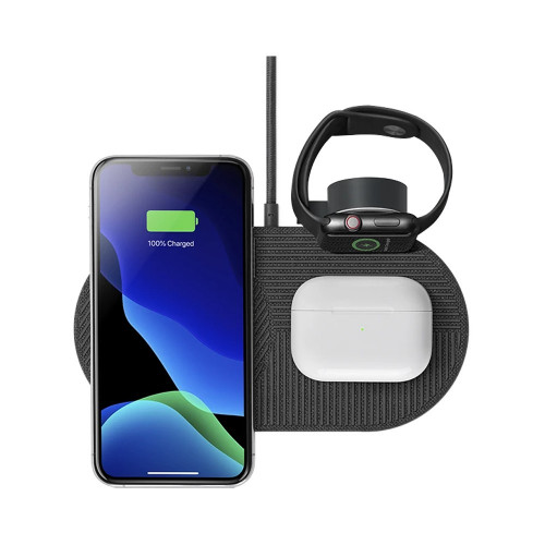 Native Union Drop XL Watch Wireless Charger Fabric Slate (DROP-XL-GRY-AW-UEU)