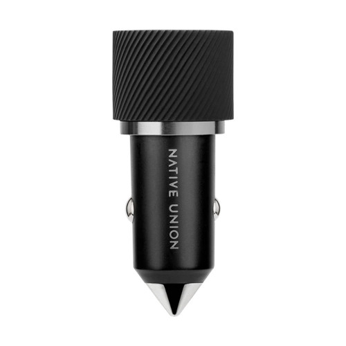 Native Union Car Charger Dual-Port PD Slate (CAR-CHAR-PD-GRY)