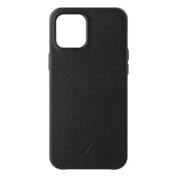 Чохол-накладка (шкіряний) Apple iPhone 12/12 Pro Native Union Clic Classic Case Black (CCLAS-BLK-NP20M)