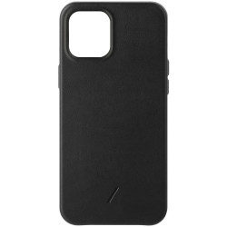 Чохол-накладка (шкіряний) Apple iPhone 12 Pro Max Native Union Clic Classic Case Black (CCLAS-BLK-NP20L)