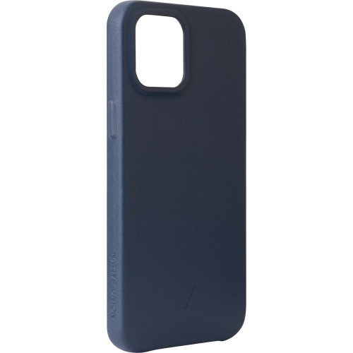Чехол-накладка (кожаный) Apple iPhone 12 Pro Max Native Union Clic Classic Case Indigo (CCLAS-BLU-NP20L)