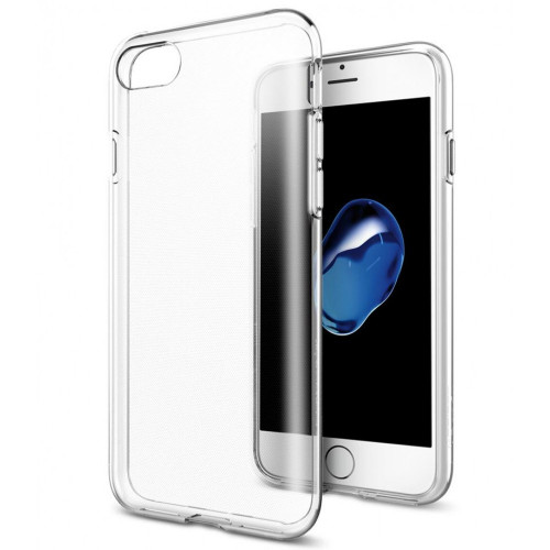 Чехол-накладка (силиконовый) Apple iPhone 8/7 Spigen Liquid Crystal Clear (042CS20435)