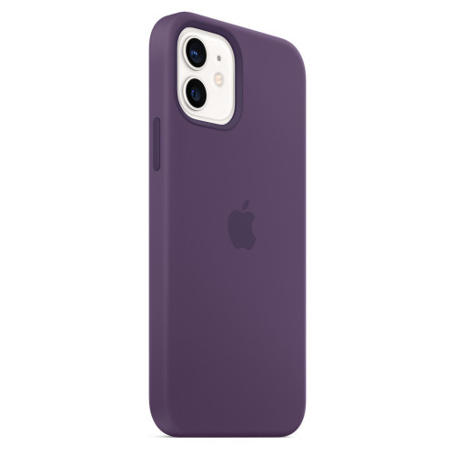 Чехол-накладка (силиконовый) для iPhone 12/12 Pro Silicone Case with MagSafe High Copy Amethyst