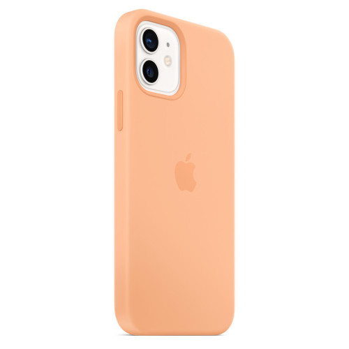 Чехол-накладка (силиконовый) для iPhone 12/12 Pro Silicone Case with MagSafe High Copy Cantaloupe