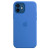 Чехол-накладка (силиконовый) для iPhone 12/12 Pro Silicone Case with MagSafe High Copy Capri Blue