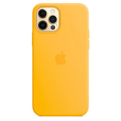 Чехол-накладка (силиконовый) для iPhone 12/12 Pro Silicone Case with MagSafe High Copy Sunflower