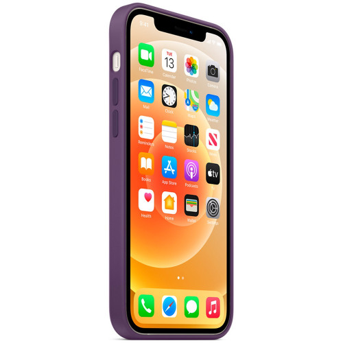 Чехол-накладка (силиконовый) для iPhone 12 Pro Max Silicone Case with MagSafe High Copy Amethyst