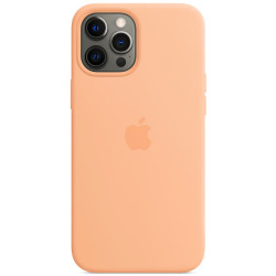 Чехол-накладка (силиконовый) для iPhone 12 Pro Max Silicone Case with MagSafe High Copy Cantaloupe