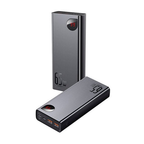 Baseus Adaman Metal Digital Display QC3.0 PD3.0 20000 mAh 65W Black (PPIMDA-D01)
