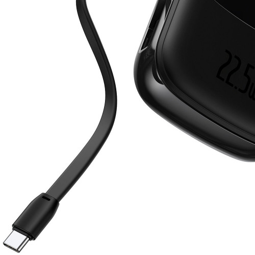 Baseus QPow Digital Display 22.5W 20000 mAh with Type-C Cable Black (PPQD-I01)