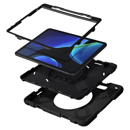 Чехол-книжка (полиуретановый) Apple iPad Pro 11" 2020/2018/Air 10.9" 2020 LAUT SHIELD ENDURO Black (L_IPD20_SE_BK)