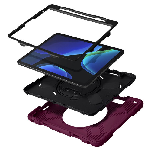 Чохол-книжка (поліуретановий) Apple iPad Pro 11" 2020/2018/Air 10.9" 2020 LAUT SHIELD ENDURO Plum (L_IPD20_SE_PL)