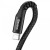 Baseus Fish Eye Spring Data Lightning 2A 1m Black (CALSR-01)