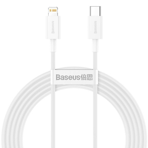 Baseus Superior Series Fast Charging Type-C to Lightning PD 20W 1m White (CATLYS-A02)