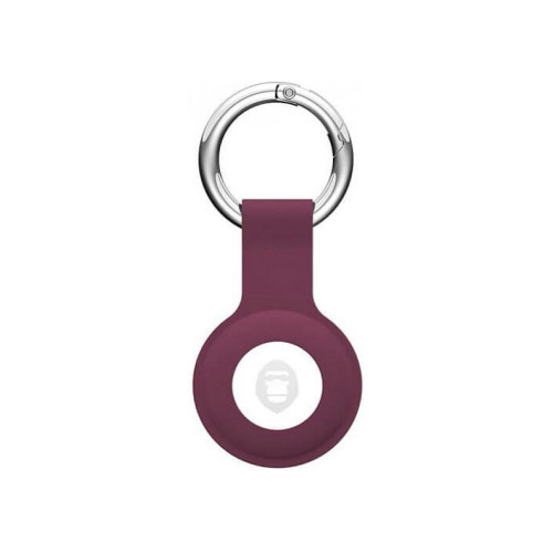 Брелок (силиконовый) для AirTag Blueo Liquid Silicone Protector Case Raspberry