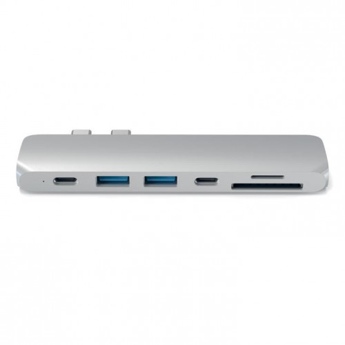 Satechi Aluminum Type-C Pro Hub Adapter Silver (ST-CMBPS)