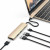 Satechi Aluminum Type-C Slim Multi-Port Adapter 4K Gold (ST-CMAG)