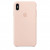 Чехол-накладка (силиконовый) для iPhone XS Max Silicone Case High Copy Pink Sand