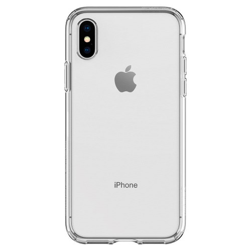 Чехол-накладка (силиконовый) Apple iPhone XS Spigen Liquid Crystal Clear (063CS25110)