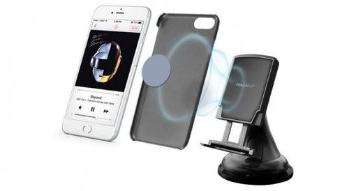 Автомобильный держатель Macally Magnetic Car Suction Mount Holder (MGRIPMAG)