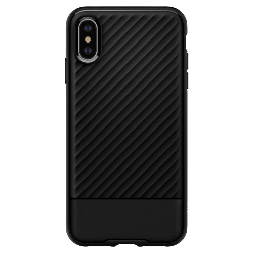 Чохол-накладка (силіконовий) Apple iPhone XS Spigen Core Armor Black (063CS24941)