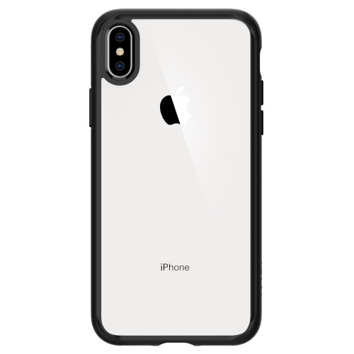Чохол-накладка (силіконовий) Apple iPhone XS Max Spigen Ultra Hybrid Matte Black (065CS25128)