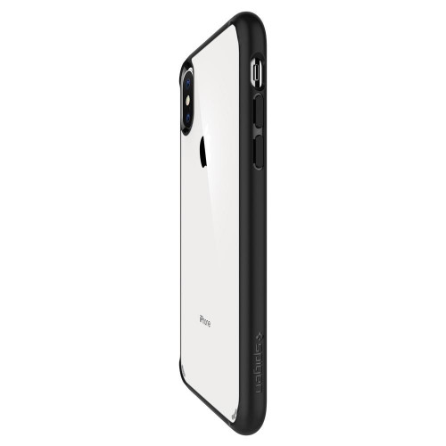 Чохол-накладка (силіконовий) Apple iPhone XS Max Spigen Ultra Hybrid Matte Black (065CS25128)
