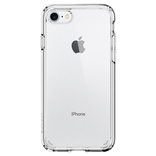 Чохол-накладка (силіконовий) для Apple iPhone 8/7 Spigen Ultra Hybrid 2 Crystal Clear (042CS20927)